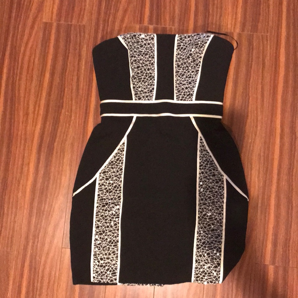 Black mini cocktail dress. NWT